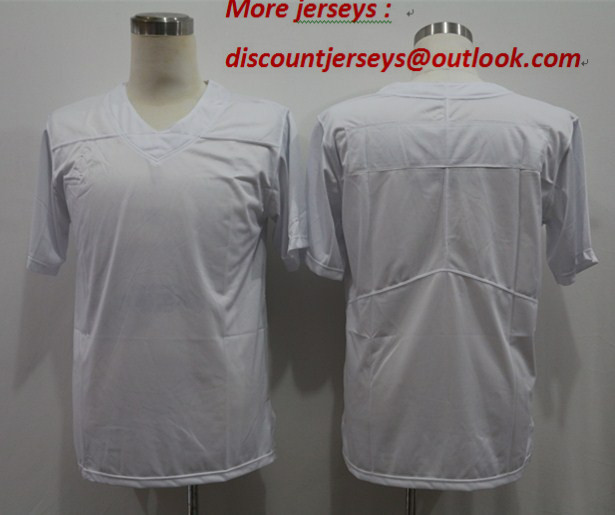 Nike Raiders Blank White Vapor Untouchable Limited Jersey