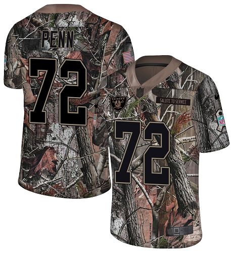 Nike Raiders #72 Donald Penn Camo Men's Stitched NFL Limited Rush Realtree Jersey Nike Raiders #72 Donald Penn Camo Men's Stitched NFL Limited Rush Realtree Jersey
