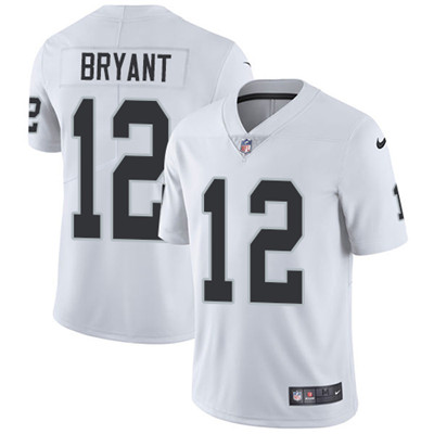 Nike Raiders #12 Martavis Bryant White Men's Stitched NFL Vapor Untouchable Limited Jersey Nike Raiders #12 Martavis Bryant White Men's Stitched NFL Vapor Untouchable Limited Jersey