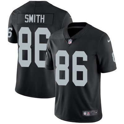 Nike Raiders #86 Lee Smith Black Team Color Men's Stitched NFL Vapor Untouchable Limited Jersey Nike Raiders #86 Lee Smith Black Team Color Men's Stitched NFL Vapor Untouchable Limited Jersey