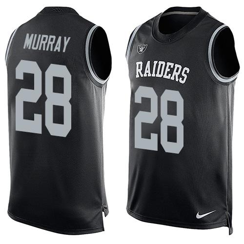 Nike Raiders #28 Latavius Murray Black Team Color Men's Stitched NFL Limited Tank Top Jersey Nike Raiders #28 Latavius Murray Black Team Color Men's Stitched NFL Limited Tank Top Jersey