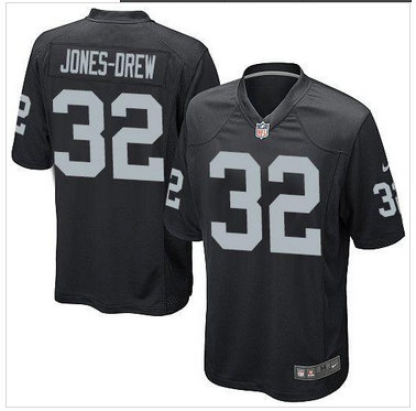 NEW Oakland Raiders #32 Maurice Jones-Drew Black NFL Game Jersey NEW Oakland Raiders #32 Maurice Jones-Drew Black NFL Game Jersey