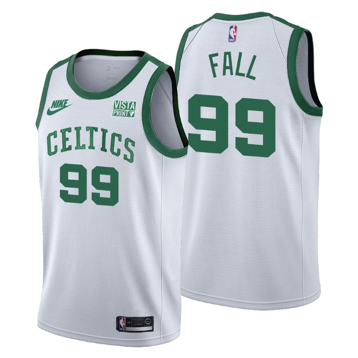 Boston Celtics #99 Tacko Fall Men's Nike Releases Classic Edition NBA 75th Anniversary Jersey White Boston Celtics #99 Tacko Fall Men's Nike Releases Classic Edition NBA 75th Anniversary Jersey White