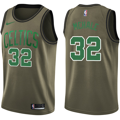 Nike Celtics #32 Kevin Mchale Green Salute to Service NBA Swingman Jersey Nike Celtics #32 Kevin Mchale Green Salute to Service NBA Swingman Jersey