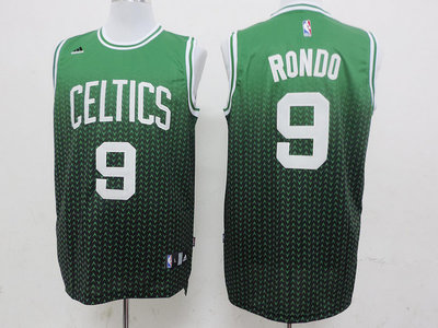 Boston Celtics 9 Rajon Rondo Green NBA Drift Fashion Jerseys Boston Celtics 9 Rajon Rondo Green NBA Drift Fashion Jerseys