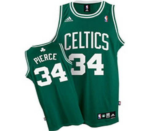 NBA Boston Celtics 34# Paul Pierce Swingman green NBA Boston Celtics 34# Paul Pierce Swingman green