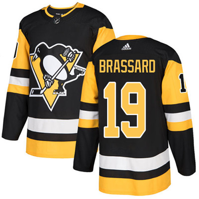 Adidas Penguins #19 Derick Brassard Black Home Authentic Stitched NHL Jersey Adidas Penguins #19 Derick Brassard Black Home Authentic Stitched NHL Jersey