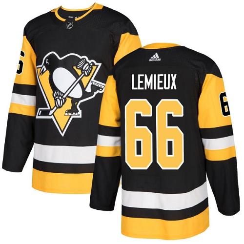 Adidas Penguins #66 Mario Lemieux Black Home Authentic Stitched NHL Jersey Adidas Penguins #66 Mario Lemieux Black Home Authentic Stitched NHL Jersey
