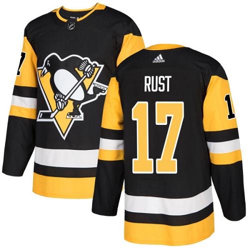 Adidas Penguins #17 Bryan Rust Black Home Authentic Stitched NHL Jersey Adidas Penguins #17 Bryan Rust Black Home Authentic Stitched NHL Jersey