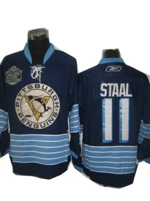 NHL Pittsburgh Penguins Winter Classic 11# Jordan Staal Blue Jerseys NHL Pittsburgh Penguins Winter Classic 11# Jordan Staal Blue Jerseys