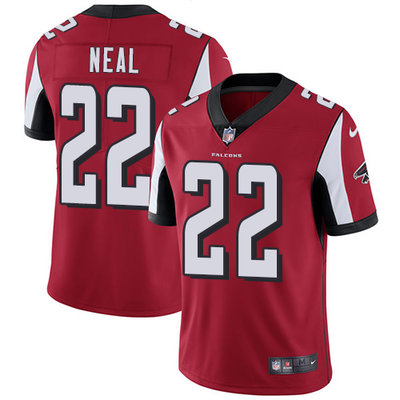 Nike Falcons #22 Keanu Neal Red Team Color Men's Stitched NFL Vapor Untouchable Limited Jersey Nike Falcons #22 Keanu Neal Red Team Color Men's Stitched NFL Vapor Untouchable Limited Jersey