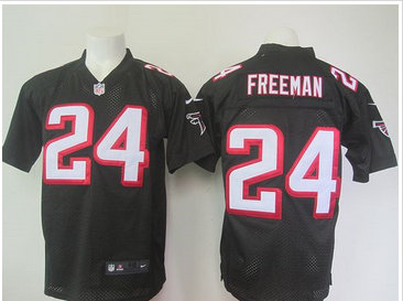 Nike Atlanta Falcons #24 Devonta Freeman Black Alternate Men's Stitched NFL Elite Jersey Nike Atlanta Falcons #24 Devonta Freeman Black Alternate Men's Stitched NFL Elite Jersey