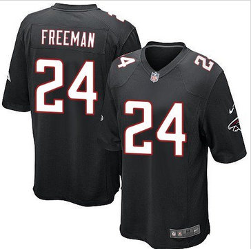 Nike Atlanta Falcons #24 Devonta Freeman Black Alternate Stitched NFL Elite Jersey Nike Atlanta Falcons #24 Devonta Freeman Black Alternate Stitched NFL Elite Jersey