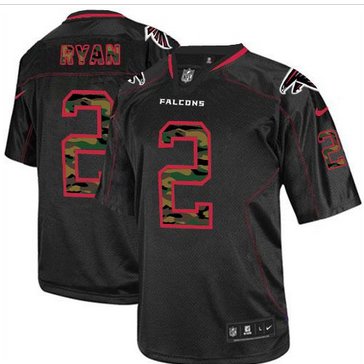 NEW Atlanta Falcons #2 Matt Ryan Black NFL Elite Camo Fashion Jersey NEW Atlanta Falcons #2 Matt Ryan Black NFL Elite Camo Fashion Jersey