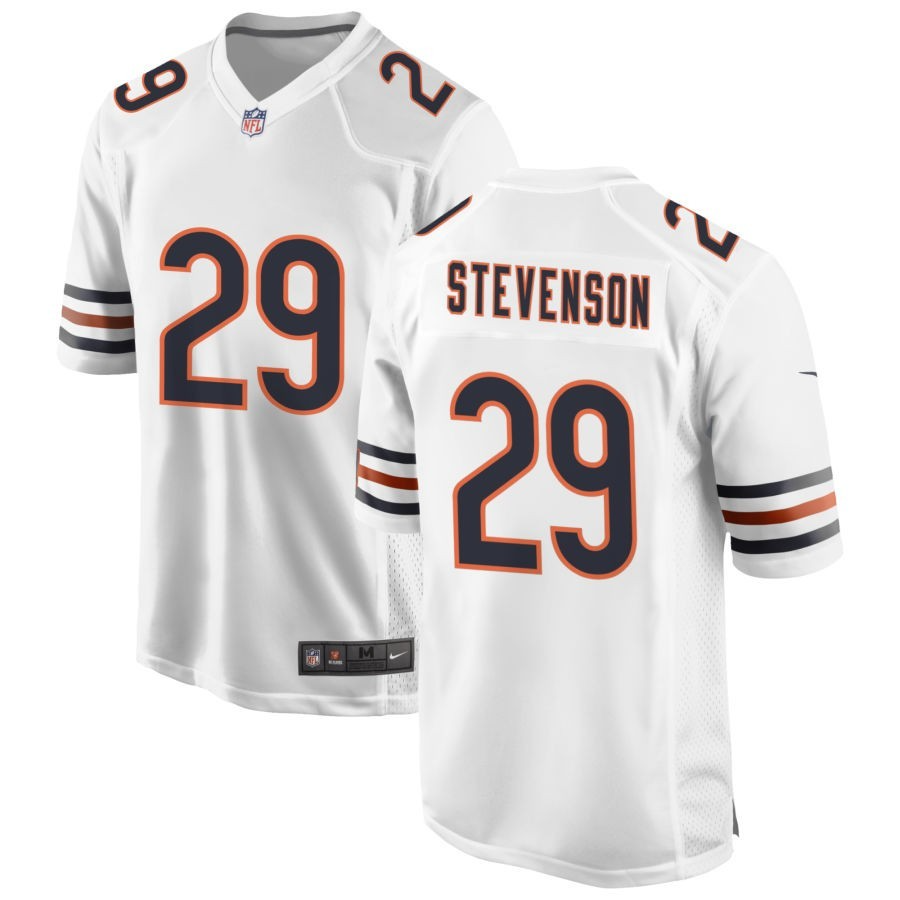 Nike Bears #29 Stevenson White Stitched NFL Vapor Untouchable Limited Jersey Nike Bears #29 Stevenson White Stitched NFL Vapor Untouchable Limited Jersey