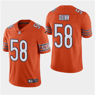 Men's Chicago Bears #58 Robert Quinn Vapor Untouchable Limited Orange Jersey