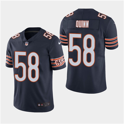 Men's Chicago Bears #58 Robert Quinn Vapor Untouchable Limited Navy Jersey