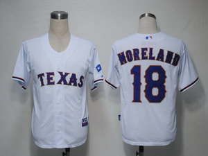 MLB Jerseys Texas Rangers 18 Moreland white Cool Base MLB Jerseys Texas Rangers 18 Moreland white Cool Base