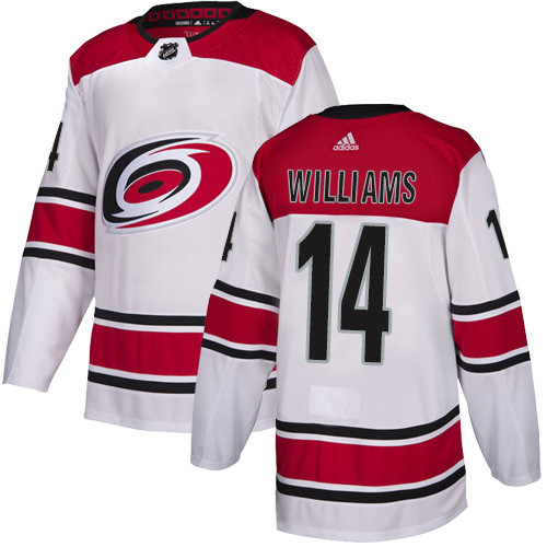 Adidas Hurricanes #14 Justin Williams White Road Authentic Stitched NHL Jersey Adidas Hurricanes #14 Justin Williams White Road Authentic Stitched NHL Jersey
