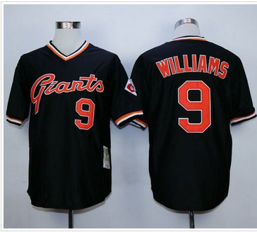 Mitchell And Ness San Francisco Giants #9 Matt Williams Black Stitched Baseball Throwback Jersey Mitchell And Ness San Francisco Giants #9 Matt Williams Black Stitched Baseball Throwback Jersey
