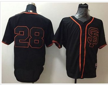 San Francisco Giants #28 Buster Posey Black Alternate Cool Base Stitched Baseball Jersey San Francisco Giants #28 Buster Posey Black Alternate Cool Base Stitched Baseball Jersey