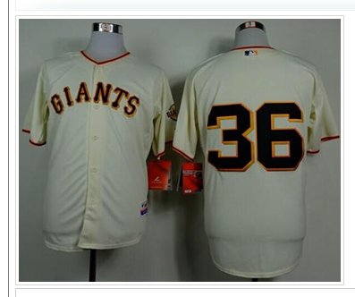 San Francisco Giants #36 Gaylord Perry Cream Home Cool Base Stitched Baseball Jersey