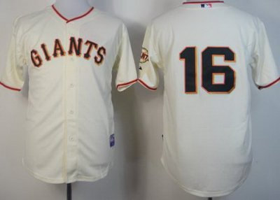 San Francisco Giants 16 Angel Pagan Cream Cool Base MLB Jersey San Francisco Giants 16 Angel Pagan Cream Cool Base MLB Jersey