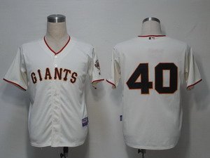 MLB Jerseys San Francisco Giants 40 Bumgarner Cream Cool Base MLB Jerseys San Francisco Giants 40 Bumgarner Cream Cool Base