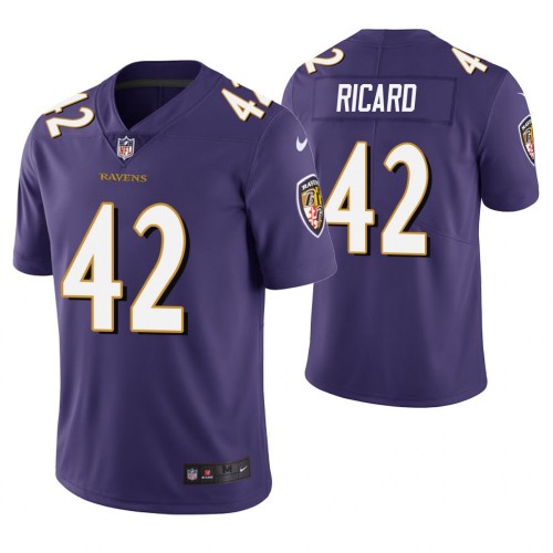 Baltimore Ravens #42 Patrick Ricard Purple Vapor Untouchable Limited Jersey Baltimore Ravens #42 Patrick Ricard Purple Vapor Untouchable Limited Jersey