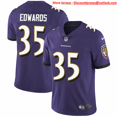 Nike Ravens #35 Gus Edwards Purple Team Color Men's Stitched NFL Vapor Untouchable Limited Jersey Nike Ravens #35 Gus Edwards Purple Team Color Men's Stitched NFL Vapor Untouchable Limited Jersey