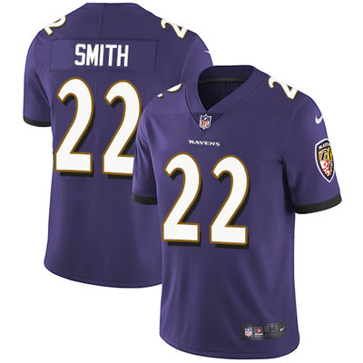 Nike Ravens #22 Jimmy Smith Purple Team Color Men's Stitched NFL Vapor Untouchable Limited Jersey Nike Ravens #22 Jimmy Smith Purple Team Color Men's Stitched NFL Vapor Untouchable Limited Jersey