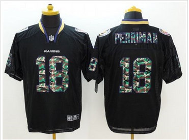 Nike Baltimore Ravens #18 Breshad Perriman Men's Stitched NFL Elite Camo Fashion Jersey Nike Baltimore Ravens #18 Breshad Perriman Men's Stitched NFL Elite Camo Fashion Jersey
