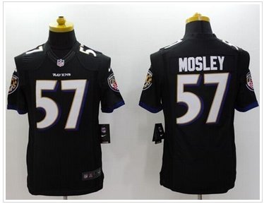 NEW Baltimore Ravens #57 C.J. Mosley Black Alternate NFL New Limited Jersey NEW Baltimore Ravens #57 C.J. Mosley Black Alternate NFL New Limited Jersey