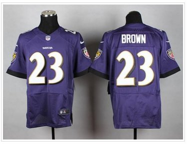 New Baltimore Ravens #82 Torrey Smith Team Color NFL Elite Fanatical Version Jersey (1)