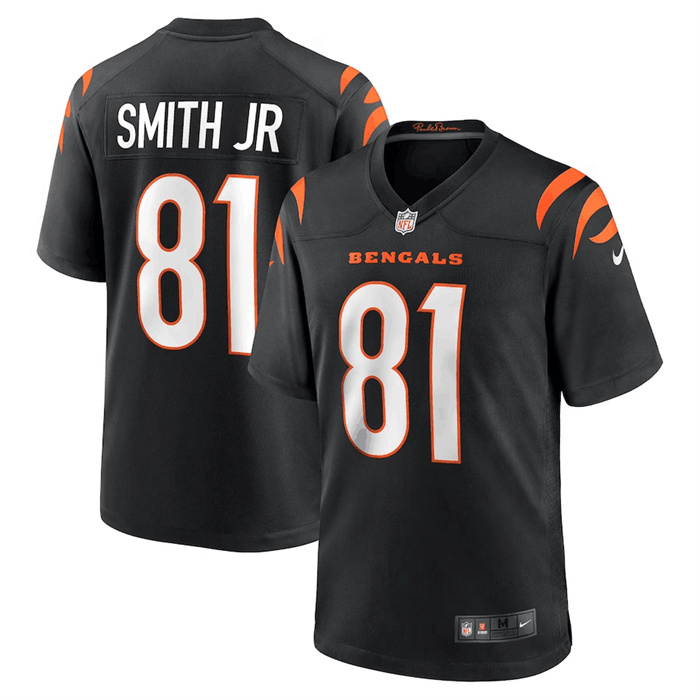 Men's Cincinnati Bengals #81 Irv Smith Jr. White Jersey (2)