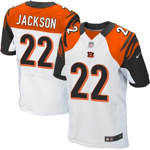 Nike Bengals #22 William Jackson White Men's Stitched NFL Elite Jersey Nike Bengals #22 William Jackson White Men's Stitched NFL Elite Jersey