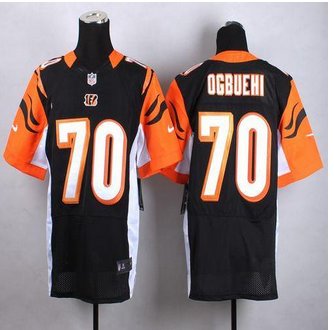 New Cincinnati Bengals #70 Cedric Ogbuehi Black Team Color Men's Stitched NFL Elite jersey
