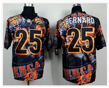 New Cincinnati Bengals #25 Giovani Bernard Team Color NFL Fanatical jersey New Cincinnati Bengals #25 Giovani Bernard Team Color NFL Fanatical jersey