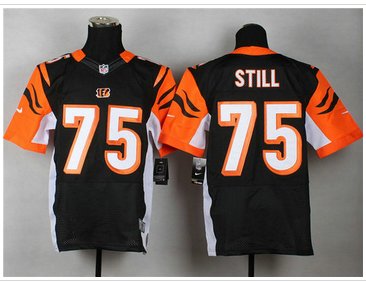 NEW Cincinnati Bengals #75 Devon Still Team Color Elite Jersey