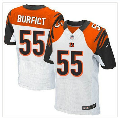 NEW Cincinnati Bengals #55 Vontaze Burfict White NFL Elite Jersey