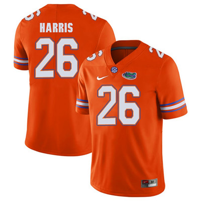 Florida Gators Orange Marcell Harris Football Player Performance Jersey Florida Gators Orange Marcell Harris Football Player Performance Jersey