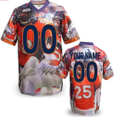 Nike Denver Broncos Customized Jersey (38) Nike Denver Broncos Customized Jersey (38)