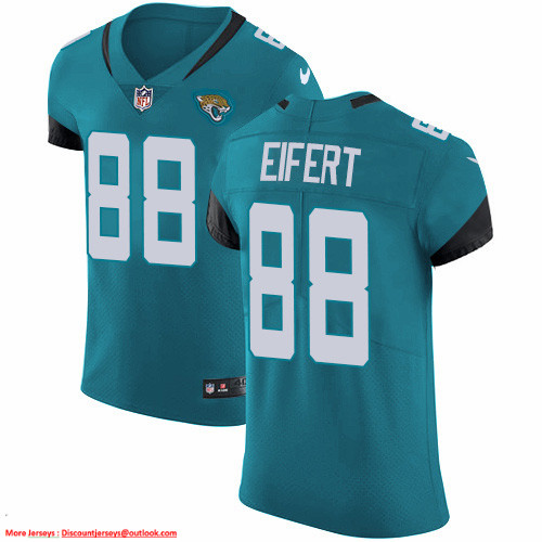 Nike Jaguars #88 Tyler Eifert Teal Green Alternate Men's Stitched NFL New Elite Jersey