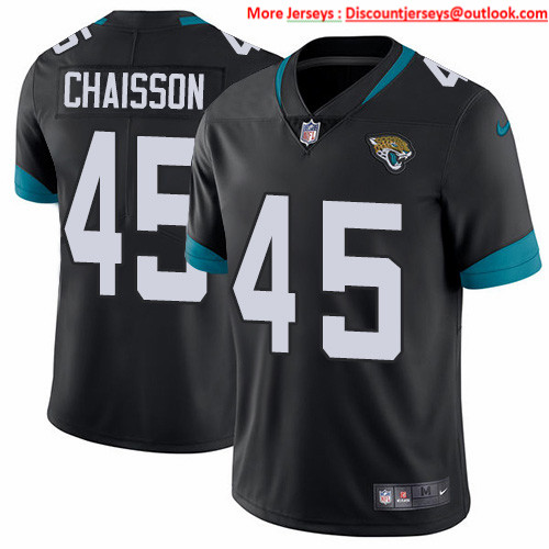 Nike Jaguars #45 K'Lavon Chaisson Black Team Color Men's Stitched NFL Vapor Untouchable Limited Jersey Nike Jaguars #45 K'Lavon Chaisson Black Team Color Men's Stitched NFL Vapor Untouchable Limited Jersey
