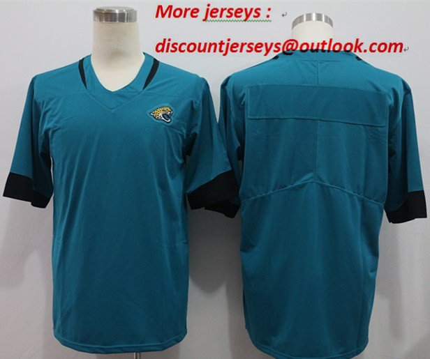Nike Jaguars Blank Teal Vapor Untouchable Limited Jersey