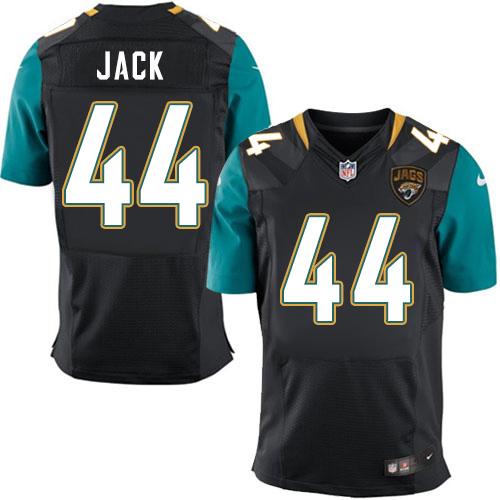 Nike Jaguars #44 Myles Jack Black Alternate Men's Stitched NFL Elite Jersey Nike Jaguars #44 Myles Jack Black Alternate Men's Stitched NFL Elite Jersey