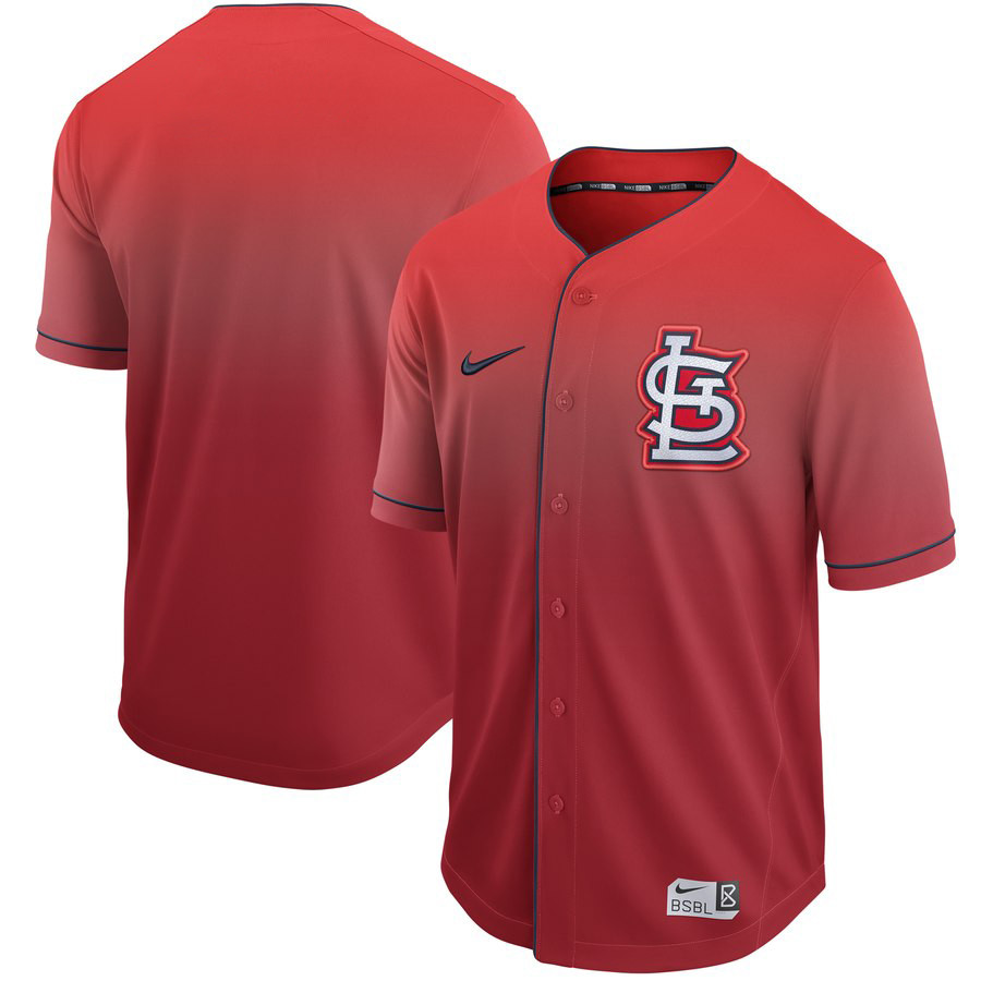 Cardinals Blank Red Drift Fashion Jersey Cardinals Blank Red Drift Fashion Jersey