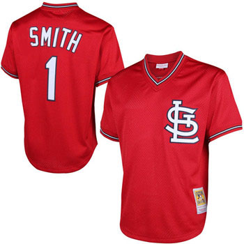 St. Louis Cardinals Ozzie Smith Customized Men MLB Jersey