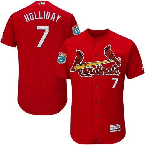 Cardinals #7 Matt Holliday Red Flexbase Authentic Collection Stitched MLB Jersey Cardinals #7 Matt Holliday Red Flexbase Authentic Collection Stitched MLB Jersey
