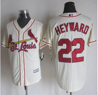 St. Louis Cardinals #22 Jason Heyward Cream New Cool Base Stitched Baseball Jersey St. Louis Cardinals #22 Jason Heyward Cream New Cool Base Stitched Baseball Jersey